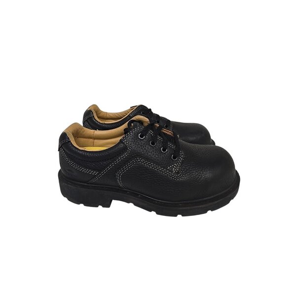 DAKOTA Men's Aluminum Toe Composite Plate Oxford Safety Shoes 1119QC Black 8.5W - Picture 2 of 8